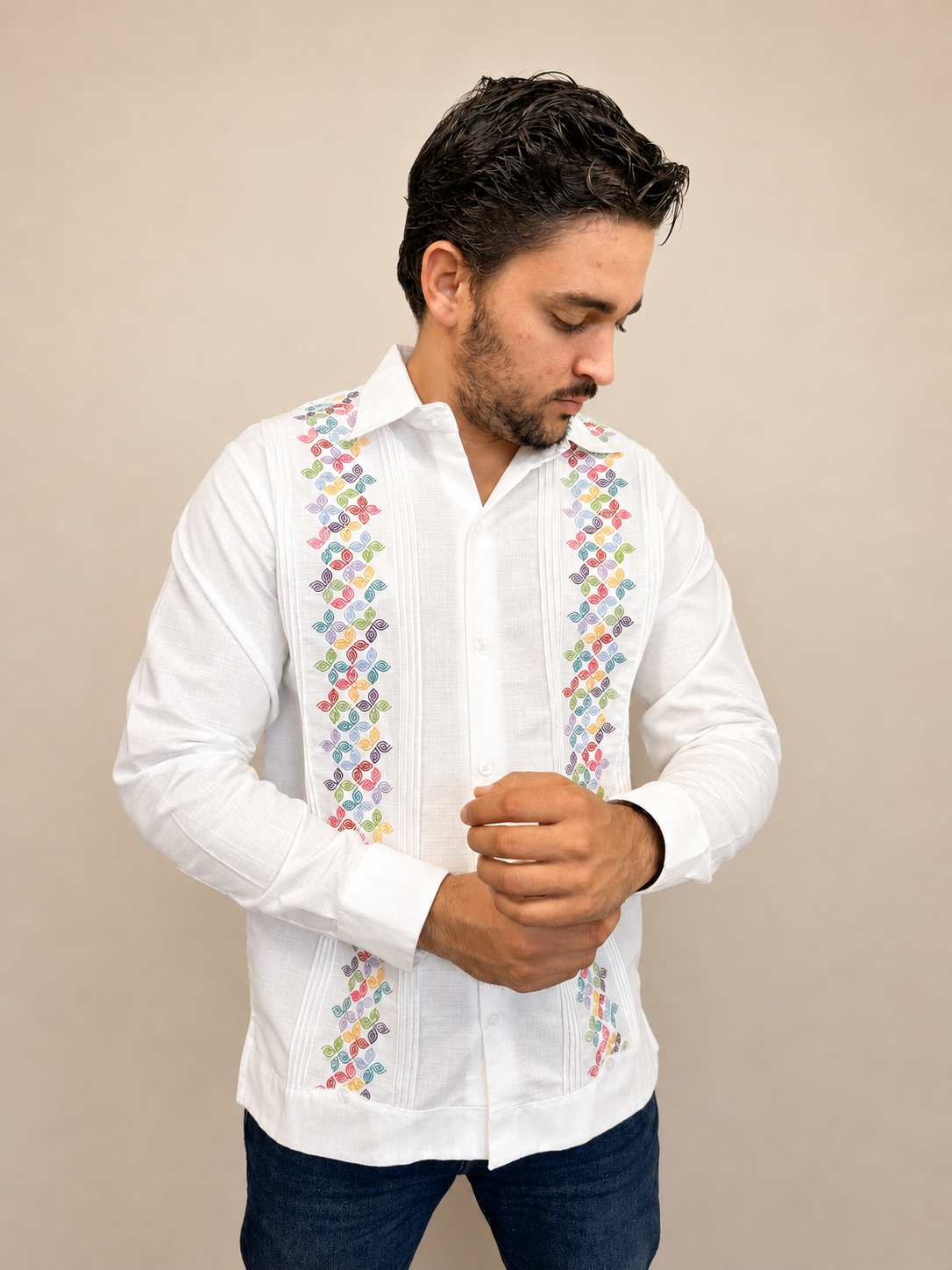 Guayabera Mariposas ML