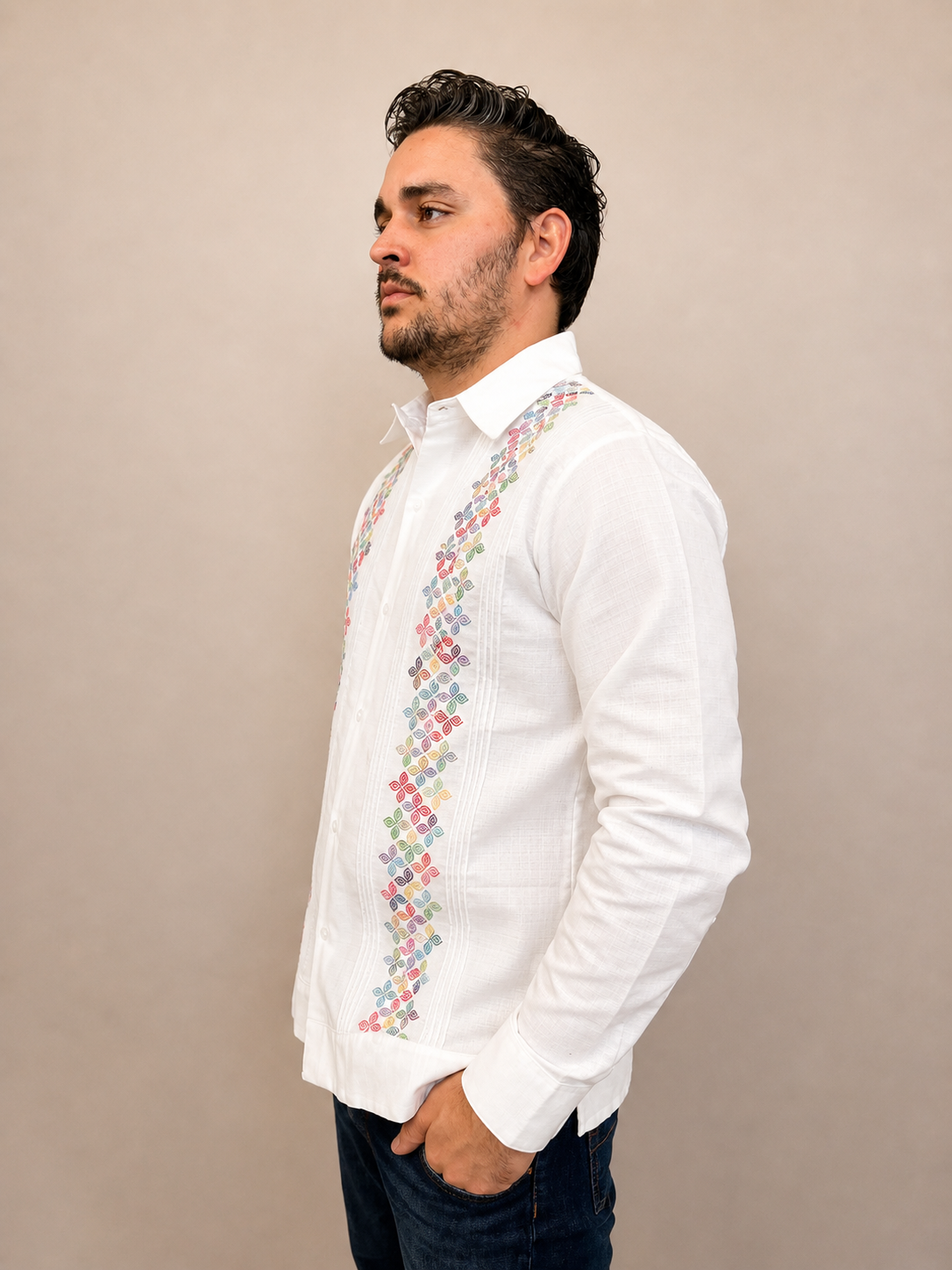 Guayabera Mariposas ML