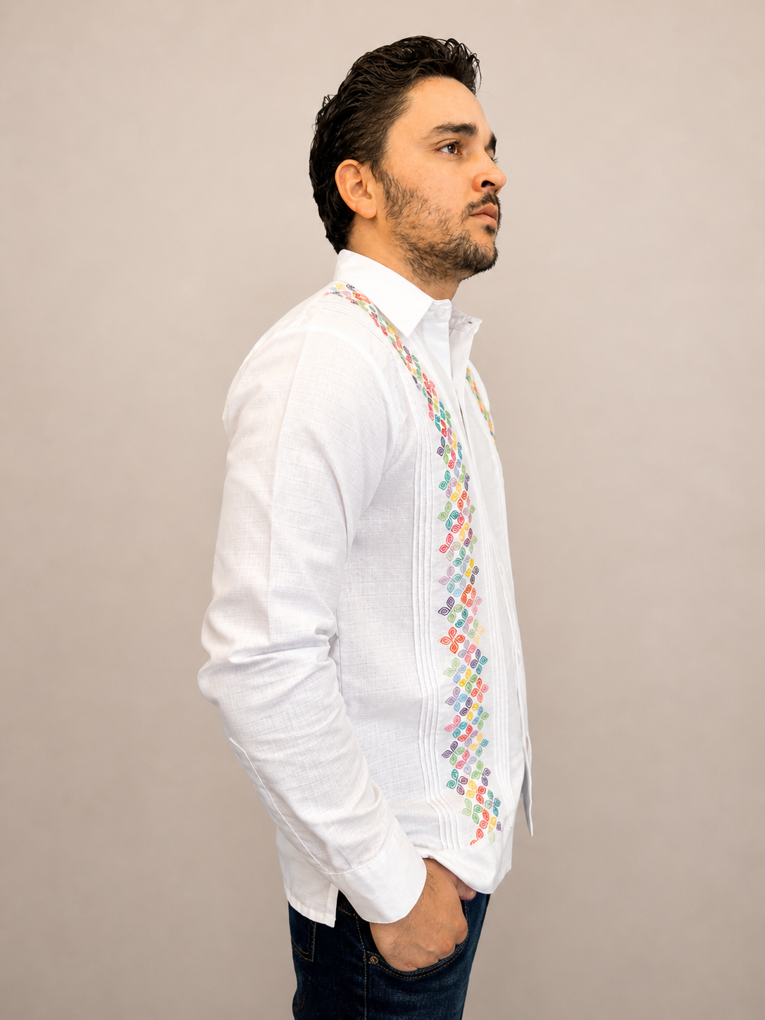 Guayabera Mariposas ML