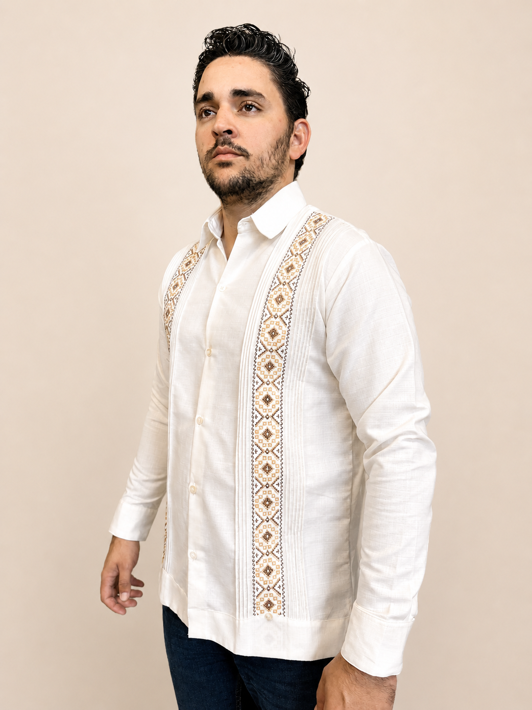 Guayabera Camilo blanca