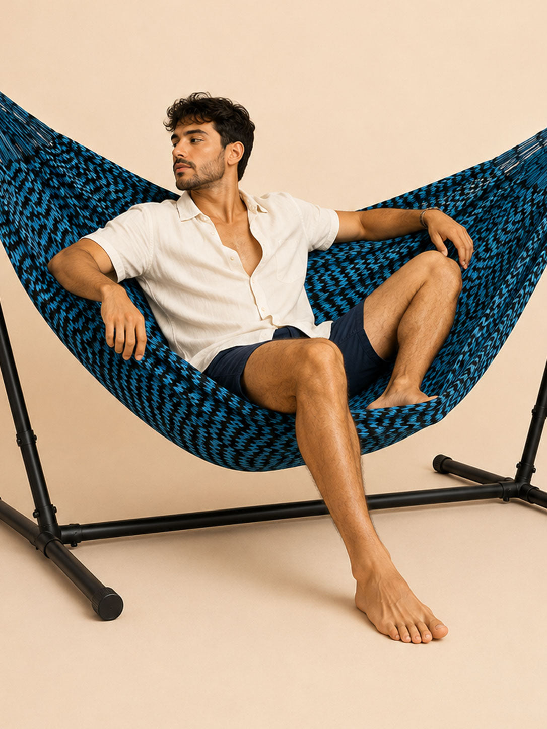 Blue & Black Hammock